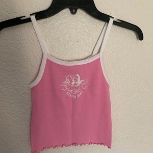Brandy Melville Belle Heaven Sent Pink Tank